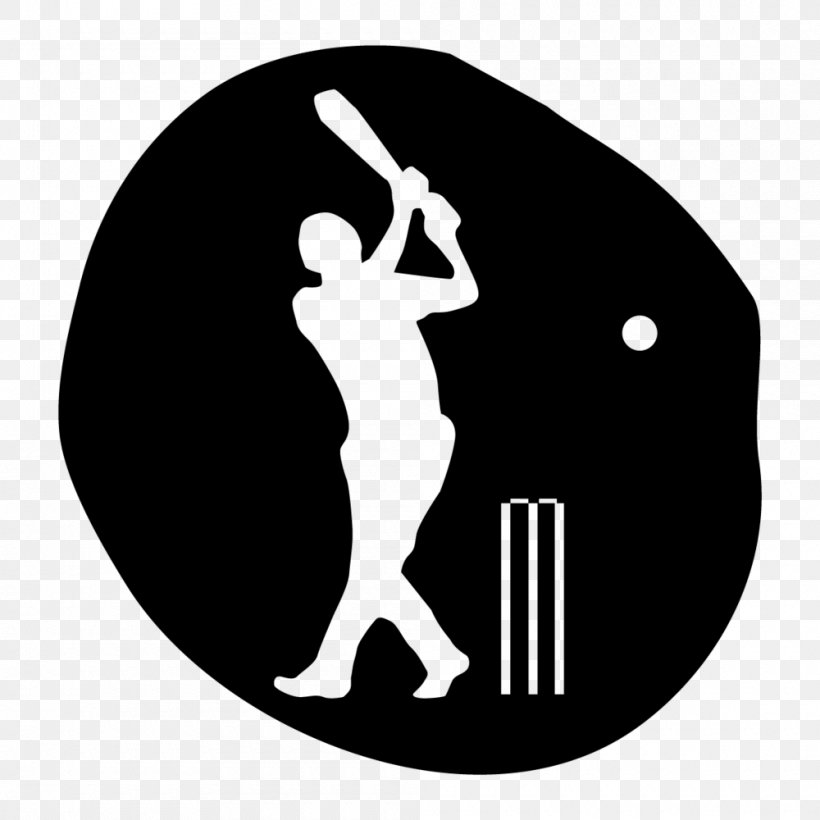 India National Cricket Team Nelson Cricket Club Sport Kwik Cricket, PNG, 1000x1000px, Cricket, Android, Black, Black And White, Cricbuzz Download Free