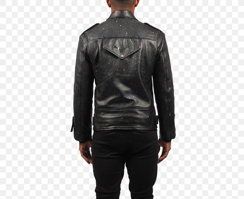 Leather Jacket Sleeve Stone Island, PNG, 451x670px, Leather Jacket, Biker, Black, Black M, Dmdrogerie Markt Download Free