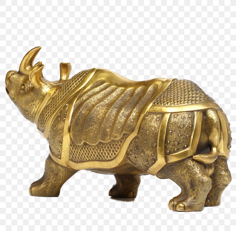 Rhinoceros Copper Bronze, PNG, 800x800px, Rhinoceros, Brass, Bronze, Cattle Like Mammal, Copper Download Free