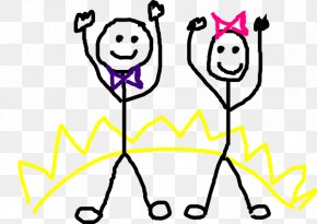 Small Kids Stick Man - Stick Figure Art Clip Art PNG
