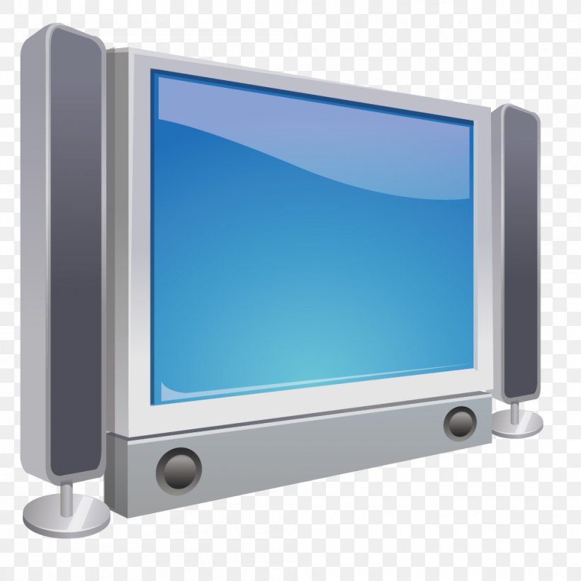 Television Illustrator Illustration, PNG, 1000x1000px, 3d Computer Graphics, Television, Art, Computer Monitor, Computer Monitor Accessory Download Free
