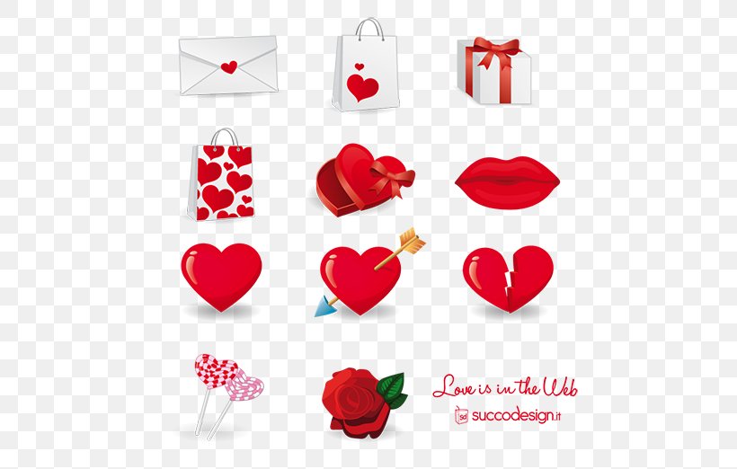 Valentine's Day Vector Graphics Computer Icons Clip Art Heart, PNG, 500x522px, Heart, Emoticon, Flower, Icon Design, Love Download Free