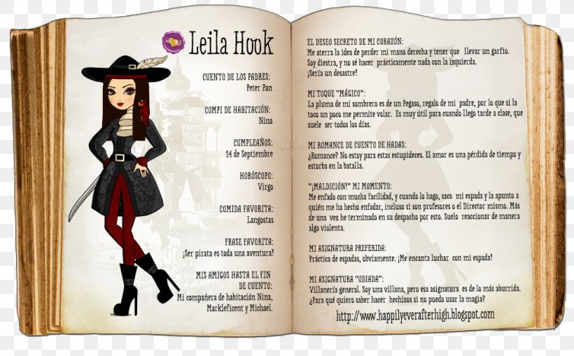Captain Hook Ever After High Character Daughter, PNG, 1000x621px, Captain Hook, Biography, Character, Daughter, Doll Download Free