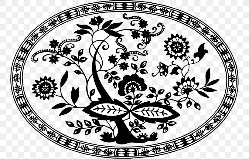 Floral Design Clip Art, PNG, 753x524px, Floral Design, Area, Art, Black And White, Flora Download Free