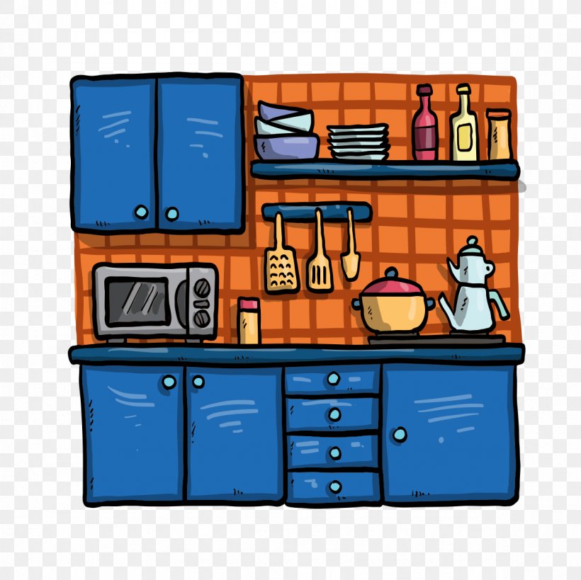 Table Kitchen Illustration, PNG, 1181x1181px, Table, Cartoon, Cupboard,  Dishwasher, Flat Design Download Free