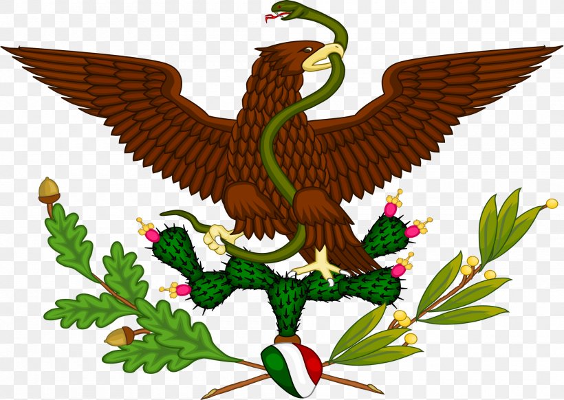 Coat Of Arms Of Mexico United States Of America Second Federal Republic Of Mexico Mexican War Of Independence, PNG, 2000x1420px, Mexico, Beak, Bird, Bird Of Prey, Coat Of Arms Of Mexico Download Free