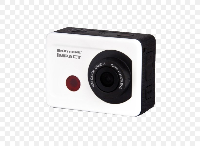 GoXtreme Impact Full HD Action Camera Black Camera Lens Digital Cameras, PNG, 600x600px, Camera Lens, Action Camera, Camcorder, Camera, Cameras Optics Download Free