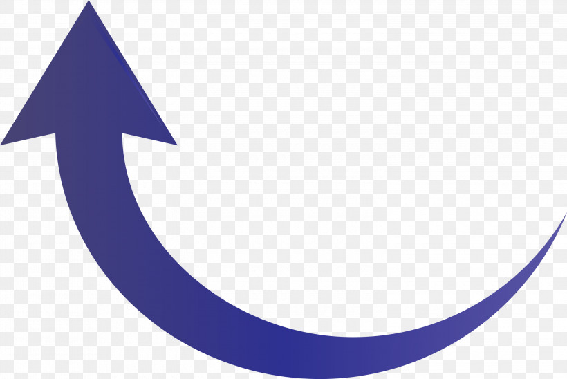 Rising Arrow, PNG, 3000x2008px, Rising Arrow, Circle, Crescent, Electric Blue, Logo Download Free
