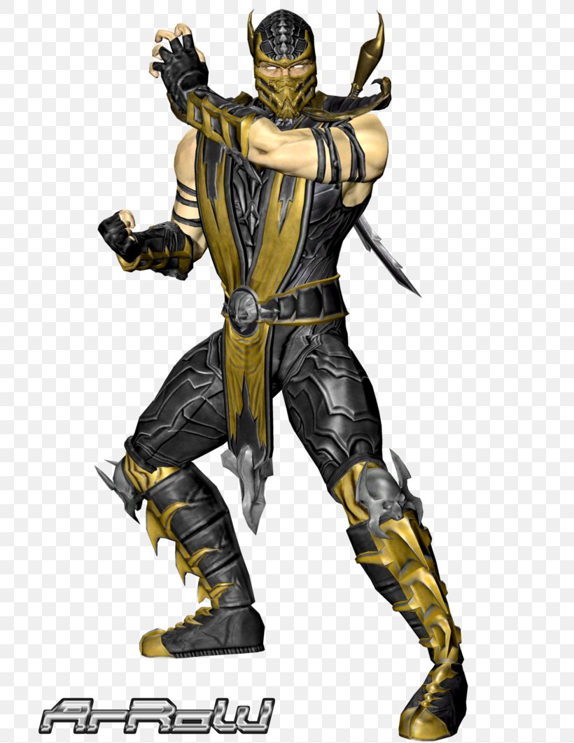 Scorpion Mortal Kombat: Armageddon Sub-Zero Liu Kang, PNG, 753x1061px, Scorpion, Action Figure, Armour, Costume, Fatality Download Free