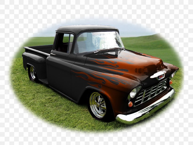 Classic Car Pickup Truck Chevrolet, PNG, 1600x1200px, Car, Automotive Exterior, Brand, Bumper, Car Tuning Download Free