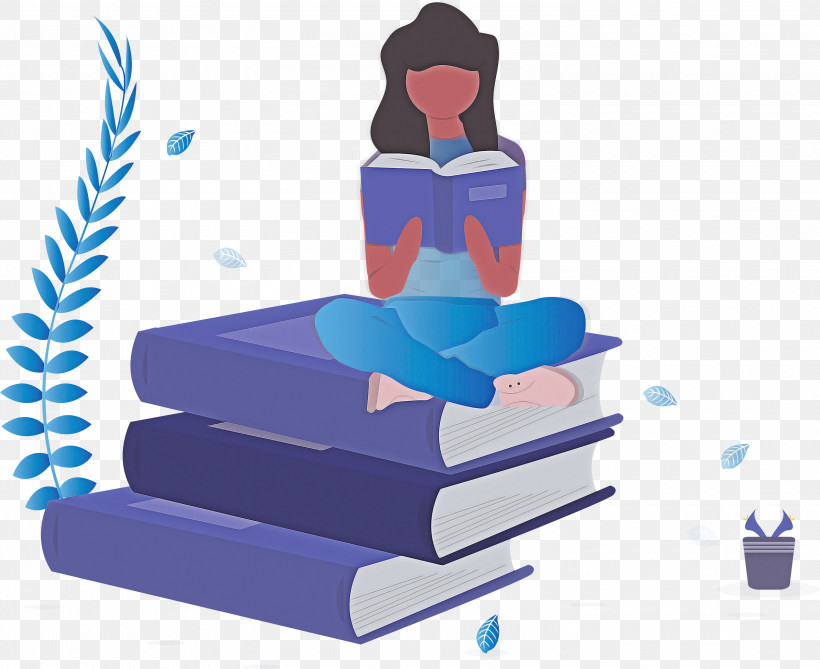 Girl Book Reading, PNG, 3000x2450px, Girl, Book, Furniture, Logo, Reading Download Free