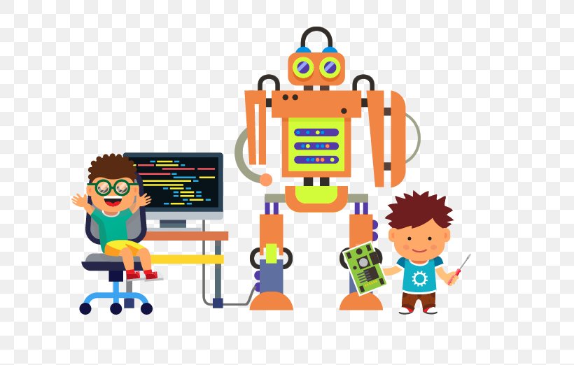 Robotics Technology Engineering Computer Programming Clip Art, PNG, 727x522px, Robotics, Area, Cartoon, Child, Computer Download Free