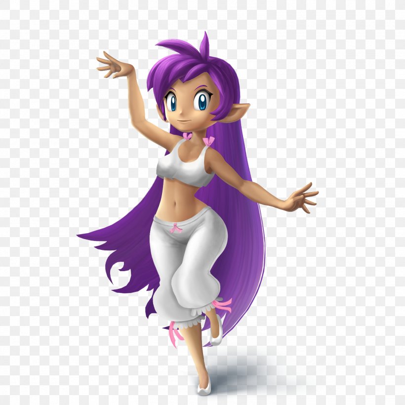 Shantae And The Pirate's Curse Shantae: Half-Genie Hero Swimsuit Video Game, PNG, 1500x1501px, Watercolor, Cartoon, Flower, Frame, Heart Download Free