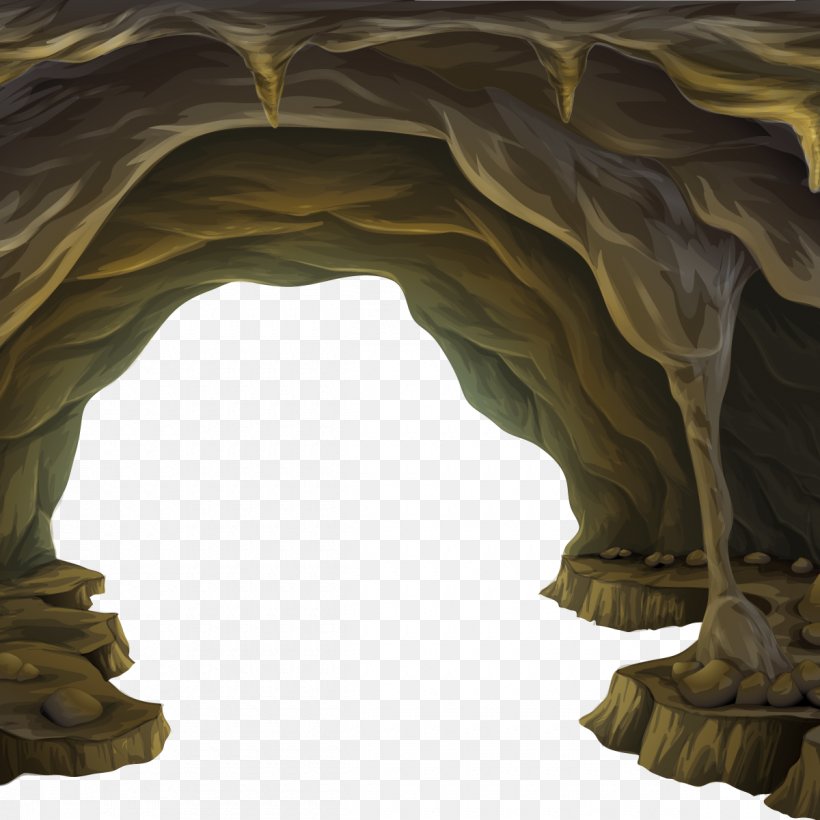 Cave Euclidean Vector Illustration, PNG, 1200x1200px, Cave, Adobe Premiere Pro, Adobe Systems, Formation, Layers Download Free