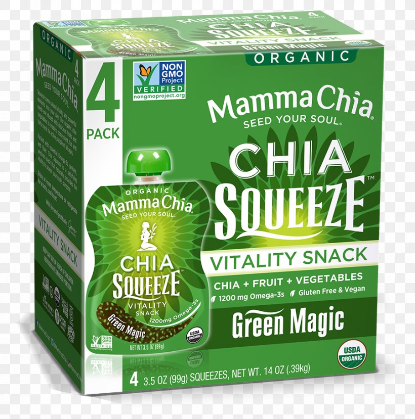 Organic Food Chia Seed Mamma Chia LLC Snack, PNG, 900x910px, Organic Food, Apple Sauce, Beetroot, Brand, Chia Download Free