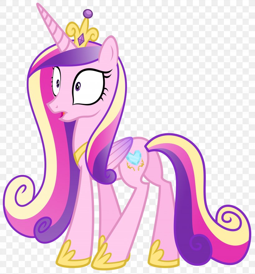 Princess Cadance Twilight Sparkle My Little Pony: Friendship Is Magic Rarity, PNG, 8410x9050px, Watercolor, Cartoon, Flower, Frame, Heart Download Free