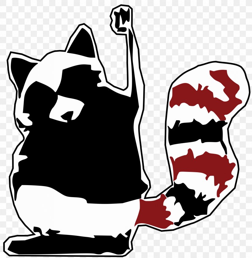 Raccoon Giant Panda Clip Art, PNG, 2344x2400px, Raccoon, Art, Artwork, Black, Black And White Download Free