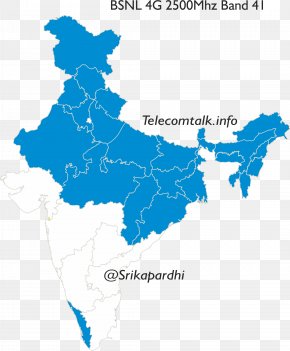 India - States And Territories Of India Map PNG
