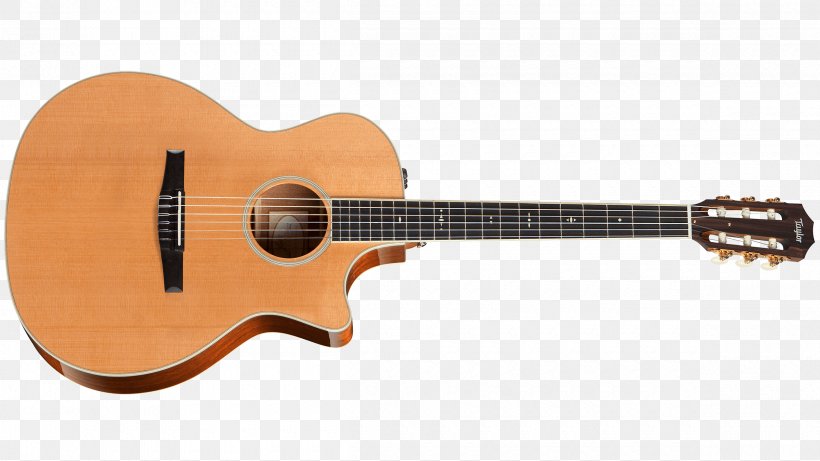 Acoustic Guitar Ukulele Taylor Guitars Acoustic-electric Guitar Bass Guitar, PNG, 2400x1352px, Watercolor, Cartoon, Flower, Frame, Heart Download Free