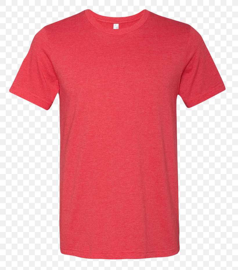 T-shirt Clothing Crew Neck Red, PNG, 783x931px, Tshirt, Active Shirt, Canvas, Clothing, Color Download Free