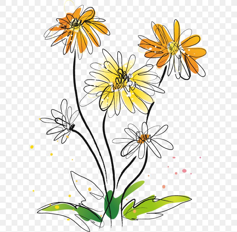 Chrysanthemum Indicum Illustration, PNG, 612x802px, Chrysanthemum Indicum, Art, Artwork, Black And White, Chrysanthemum Download Free
