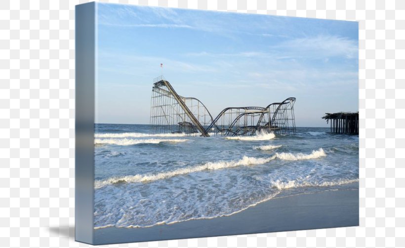 Shore Seaside Heights Water Resources Gallery Wrap, PNG, 650x502px, Shore, Art, Canvas, Coastal And Oceanic Landforms, Fixed Link Download Free