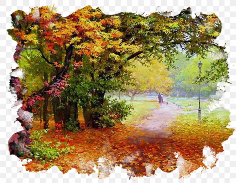 Painting Autumn Painter Season, PNG, 980x761px, Painting, Art, Autumn, Branch, Flora Download Free