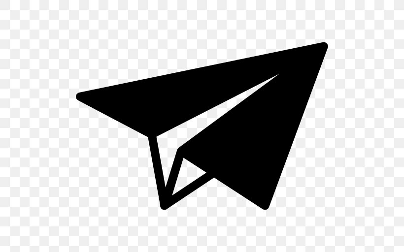 Paper Plane Airplane Organization Information, PNG, 512x512px, Paper, Airplane, Black, Black And White, Business Download Free