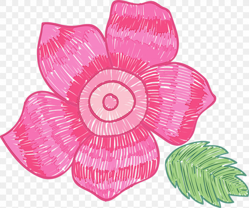 Petal Cut Flowers Pink M Flower, PNG, 3000x2505px, Mexico Elements, Cut Flowers, Flower, Paint, Petal Download Free