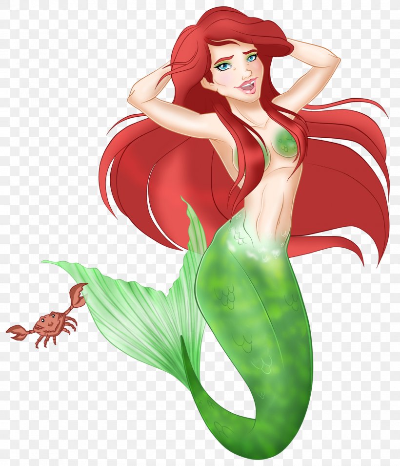 Ariel DeviantArt Mermaid, PNG, 1600x1863px, Watercolor, Cartoon, Flower, Frame, Heart Download Free