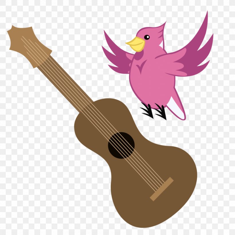 Cuatro Ukulele Bass Guitar The Cutie Mark Chronicles, PNG, 900x900px, Watercolor, Cartoon, Flower, Frame, Heart Download Free