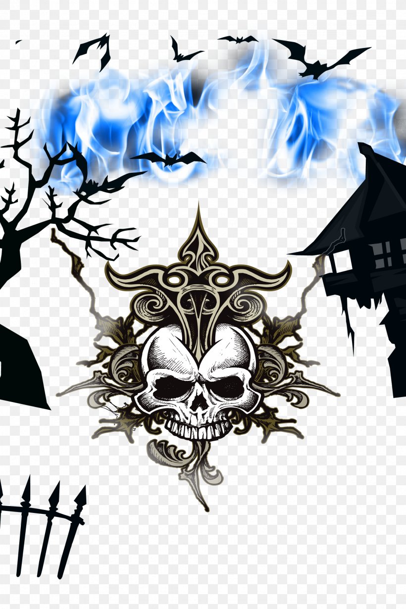 Download Graphic Design, PNG, 2362x3543px, Festival, Bone, Fear, Gratis, Skull Download Free