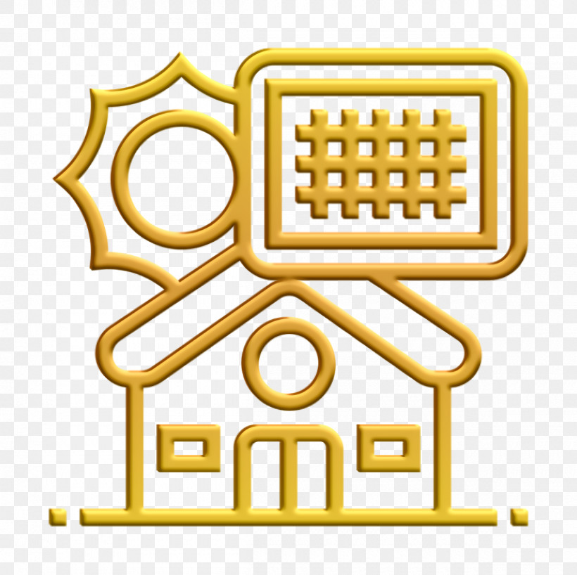 Power Icon Solar Panel Icon Architecture Icon, PNG, 1200x1198px, Power Icon, Architecture Icon, Solar Panel Icon, Yellow Download Free