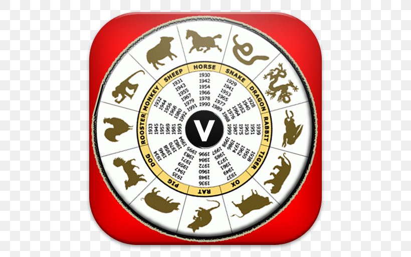 Chinese Zodiac Sexagenary Cycle Giáp Font, PNG, 512x512px, Chinese Zodiac, Chinese Calendar, Clock, Home Accessories, Poster Download Free