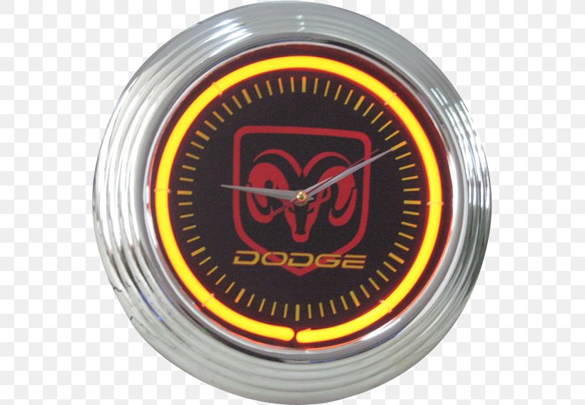 Chrysler Neon Dodge Neon Sign Man Cave, PNG, 561x568px, Chrysler Neon, Bar, Brand, Clock, Dodge Download Free