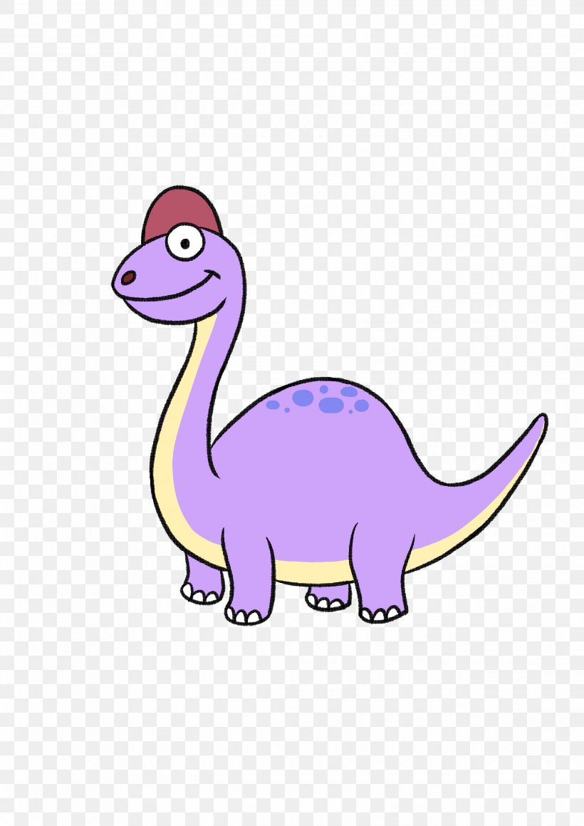 Dinosaur Clip Art Character Purple Beak, PNG, 2480x3508px, Dinosaur, Animal, Beak, Character, Fiction Download Free