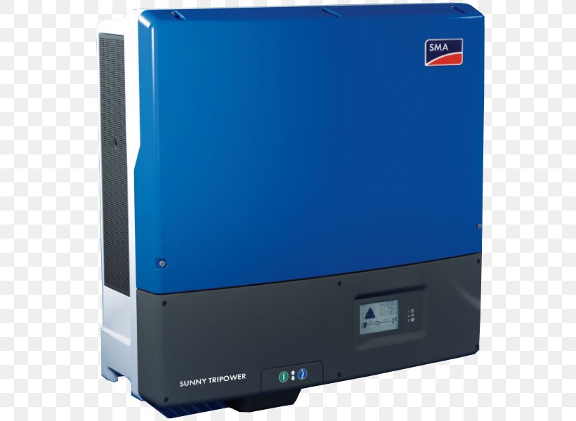 SMA Solar Technology Power Inverters Solar Inverter Grid-tie Inverter Three-phase Electric Power, PNG, 600x600px, Sma Solar Technology, Gridtie Inverter, Machine, Nominal Power, Photovoltaics Download Free