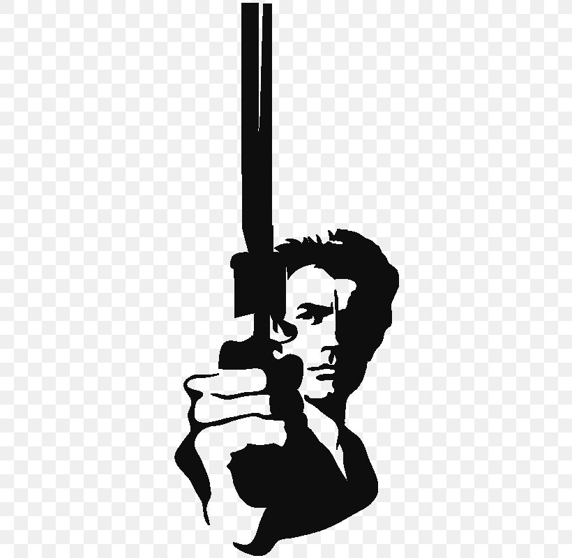 Dirty Harry Film Director Art Poster, PNG, 800x800px, Dirty Harry, Actor, Art, Benicio Del Toro, Black And White Download Free