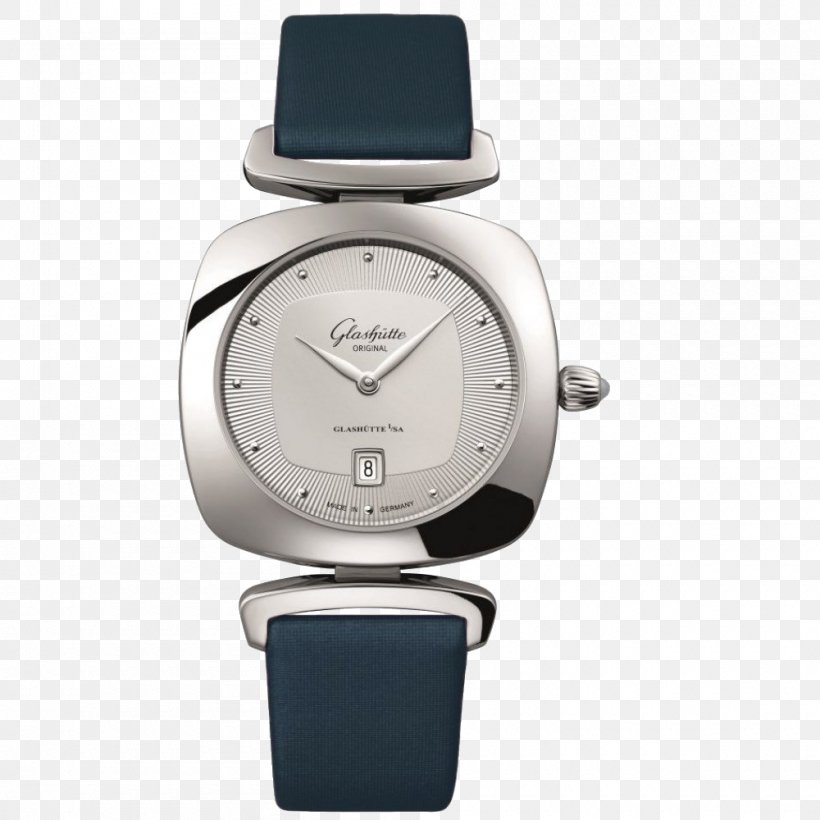 Glashütte Original Watch Silver Clock, PNG, 1000x1000px, Watch, Brand, Clock, Clothing Accessories, Discounts And Allowances Download Free