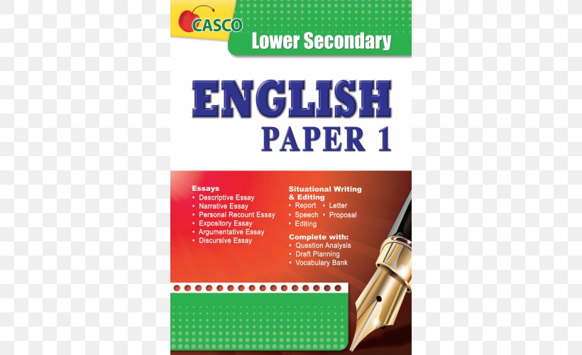 Paper Essay Book National Secondary School, PNG, 500x500px, Paper, Advertising, Area, Book, Brand Download Free