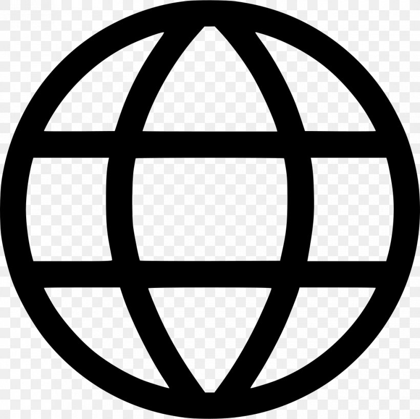 Globe Web Development, PNG, 980x978px, Globe, Area, Black And White, Brand, Earth Symbol Download Free