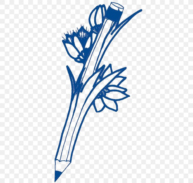 Twig Clip Art Plant Stem Leaf Flower, PNG, 398x780px, Twig, Area, Black And White, Branch, Electric Blue Download Free