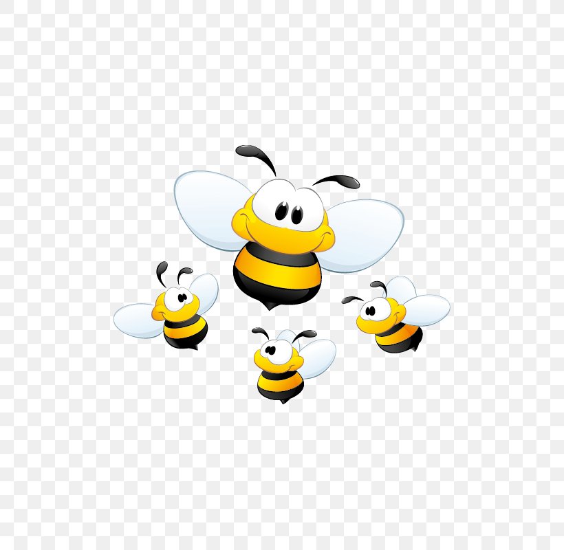 Bee Stock Photography Vector Graphics Royalty-free Illustration, PNG, 800x800px, Bee, Beehive, Cartoon, Emoticon, Honey Bee Download Free