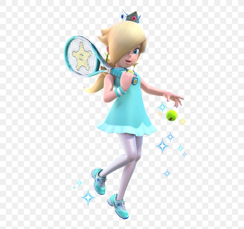 Mario Tennis Aces Rosalina Princess Peach Princess Daisy, PNG, 768x768px, Mario Tennis Aces, Doll, Fictional Character, Figurine, Mario Download Free