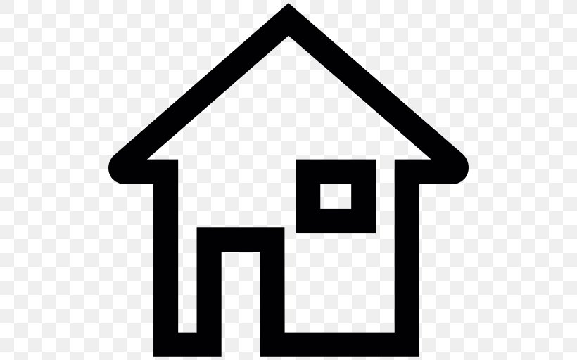 House Clip Art, PNG, 512x512px, House, Area, Black And White, Brand, Building Download Free