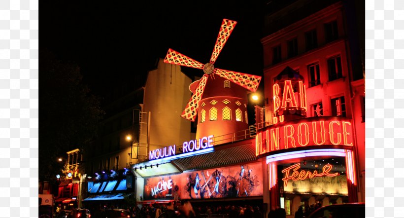 Moulin Rouge Montmartre Quartier Pigalle Place Du Tertre Cabaret, PNG, 1228x662px, Moulin Rouge, Advertising, At The Moulin Rouge The Dance, Cabaret, Cancan Download Free