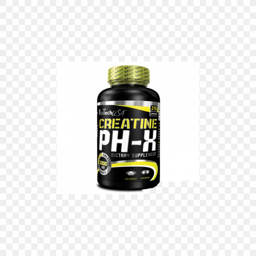 Dietary Supplement Biotech Creatine PH-X BiotechUSA Creatine Phx BioTech USA Creatine PH-X, 210 Kapseln Capsule, PNG, 900x900px, Dietary Supplement, Biotechnology, Brand, Capsule, Creatine Download Free