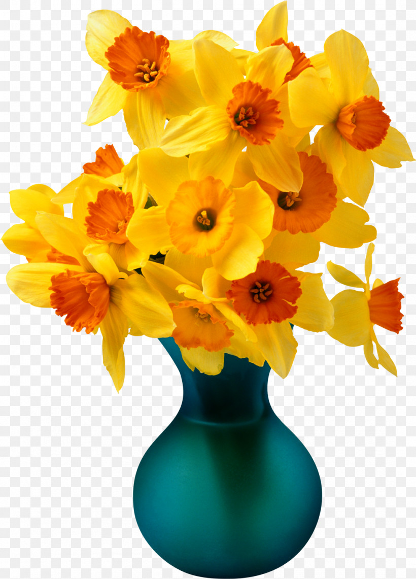 Flower Bouquet, PNG, 1078x1500px, Vase, Cut Flowers, Daffodil, Floral Design, Flower Download Free