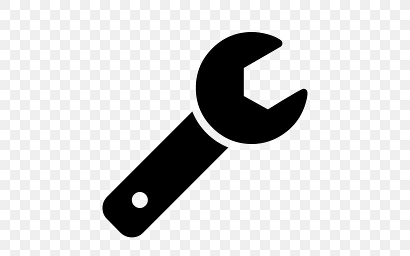 Spanners Tool Font Awesome, PNG, 512x512px, Spanners, Adjustable Spanner, Black And White, Computer Software, Finger Download Free