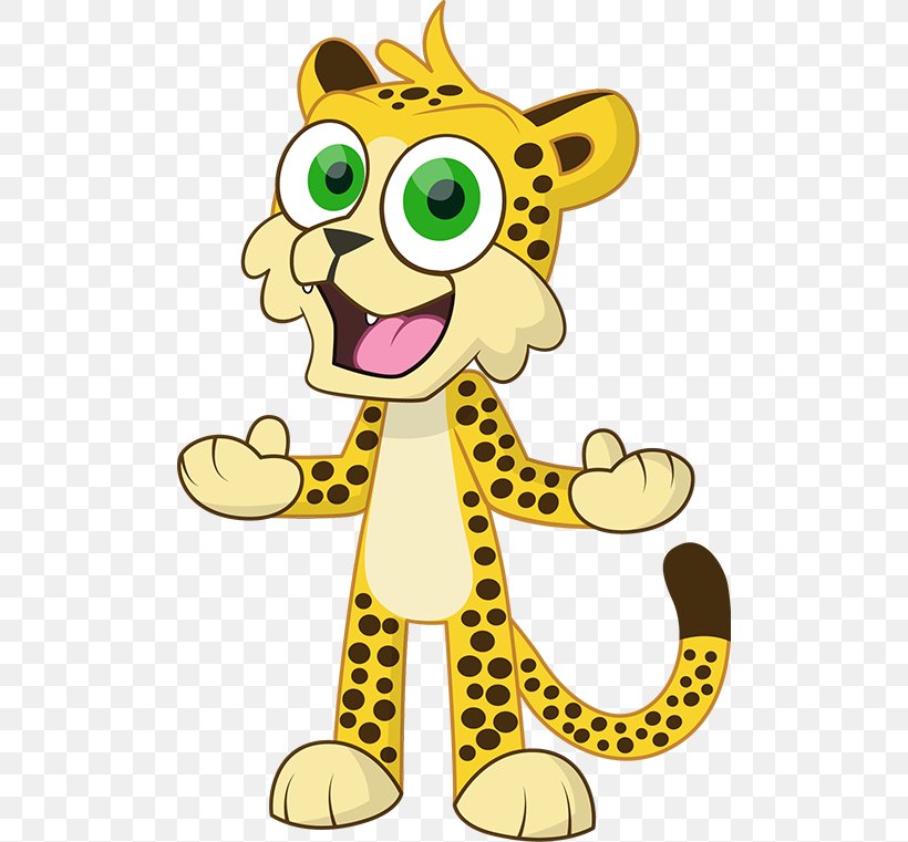 Cheetah Cat Animal Animation Cartoon, PNG, 500x761px, Cheetah, Animal, Animal Figure, Animation, Animation Studio Download Free